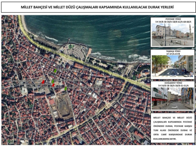 ALTINORDU’DA GEÇİCİ ULAŞIM DEĞİŞİKLİĞİ