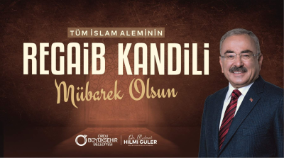 Başkan Güler'den Regaib Kandili Mesajı