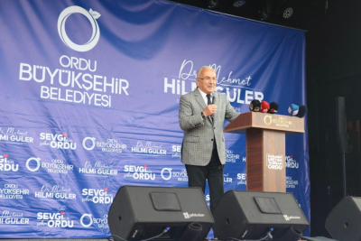 BAŞKAN GÜLER FESTİVALDE MÜJDEYİ VERDİ