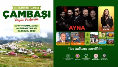 ÇAMBAŞI’NDA FESTİVAL VAR