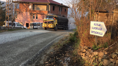 ESKİ MESUDİYE YOLU ASFALTLA BULUŞTU