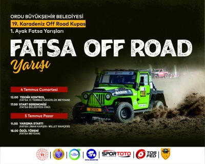 FATSA’DA OFF-ROAD HEYECANI YAŞANACAK
