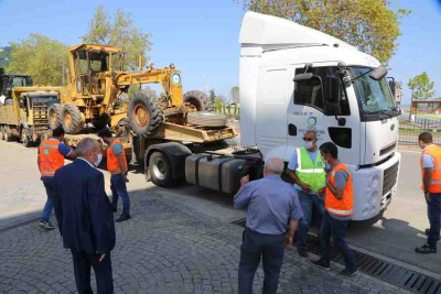 KOMŞU İLE YARDIMLAR GECİKMEDİ