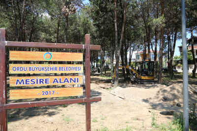 MESİRE ALANINA ‘BÜYÜK’ DOKUNUŞU