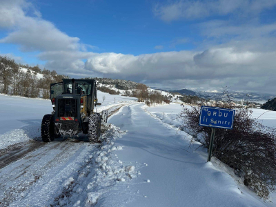 ORDU’DA KAR ESARET DEĞİL