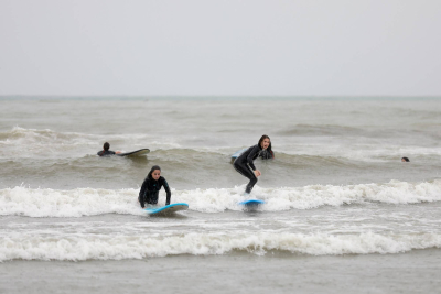 ORDU’DA SÖRF RÜZGARI ESTİ