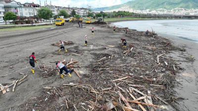 SAHİLLER TEMİZLENİYOR