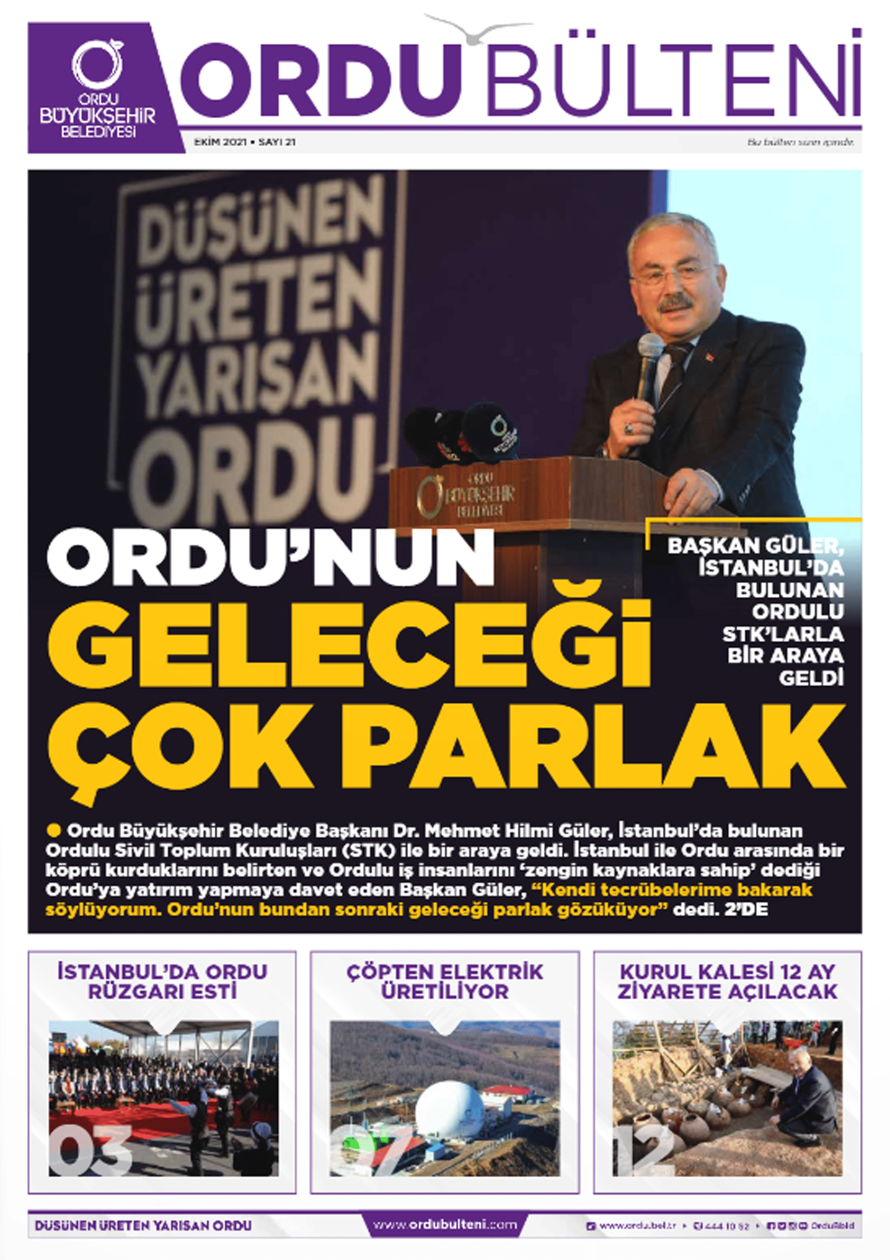 Ordu Bülteni | 21. Sayı