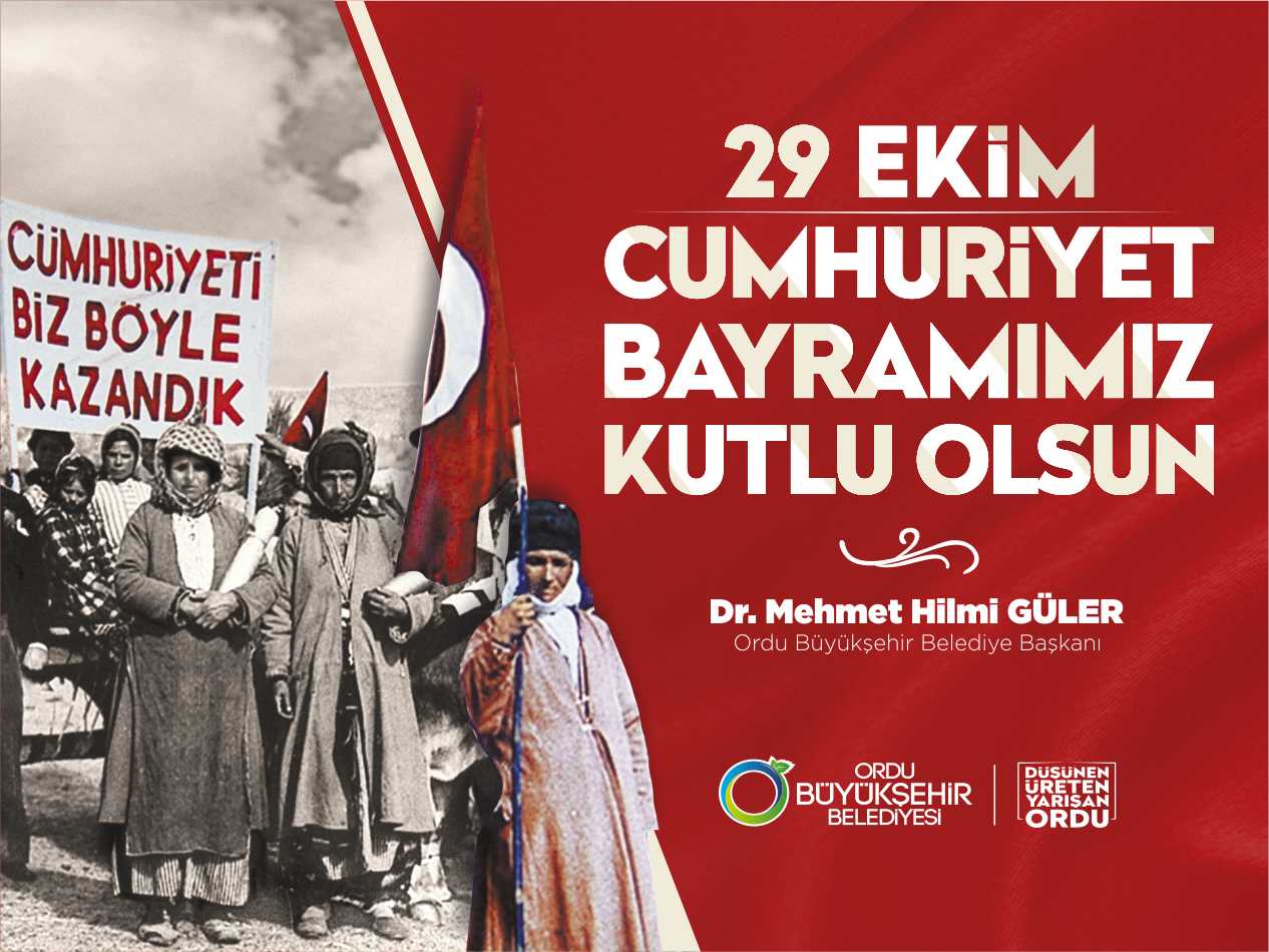 29 EKİM CUMHURİYET BAYRAMIMIZ KUTLU OLSUN