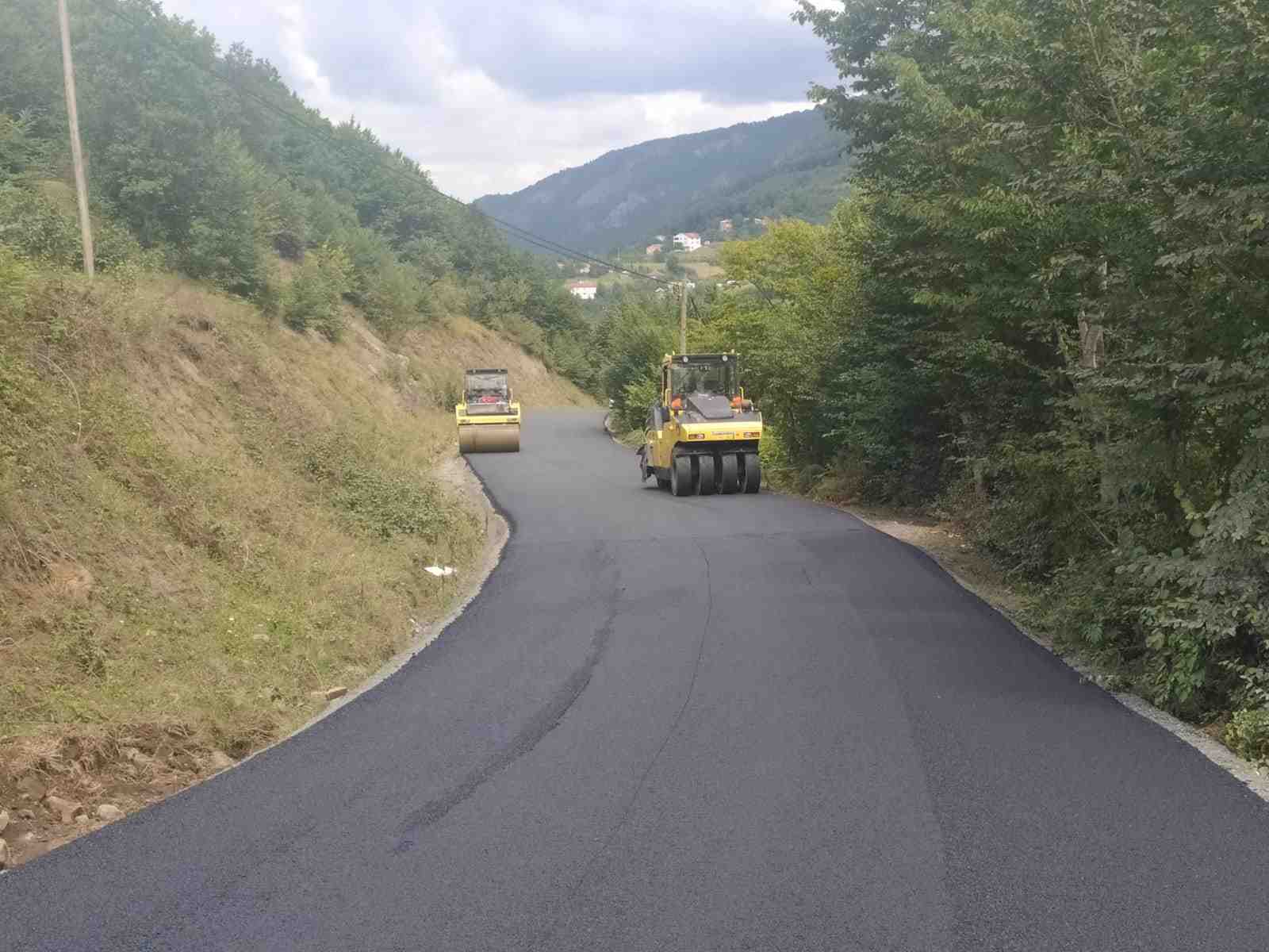 AKKUŞ’TA YOL SEFERBERLİĞİ