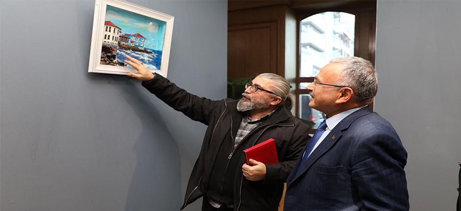 ATIKLAR SANAT ESERİNE DÖNÜŞTÜ