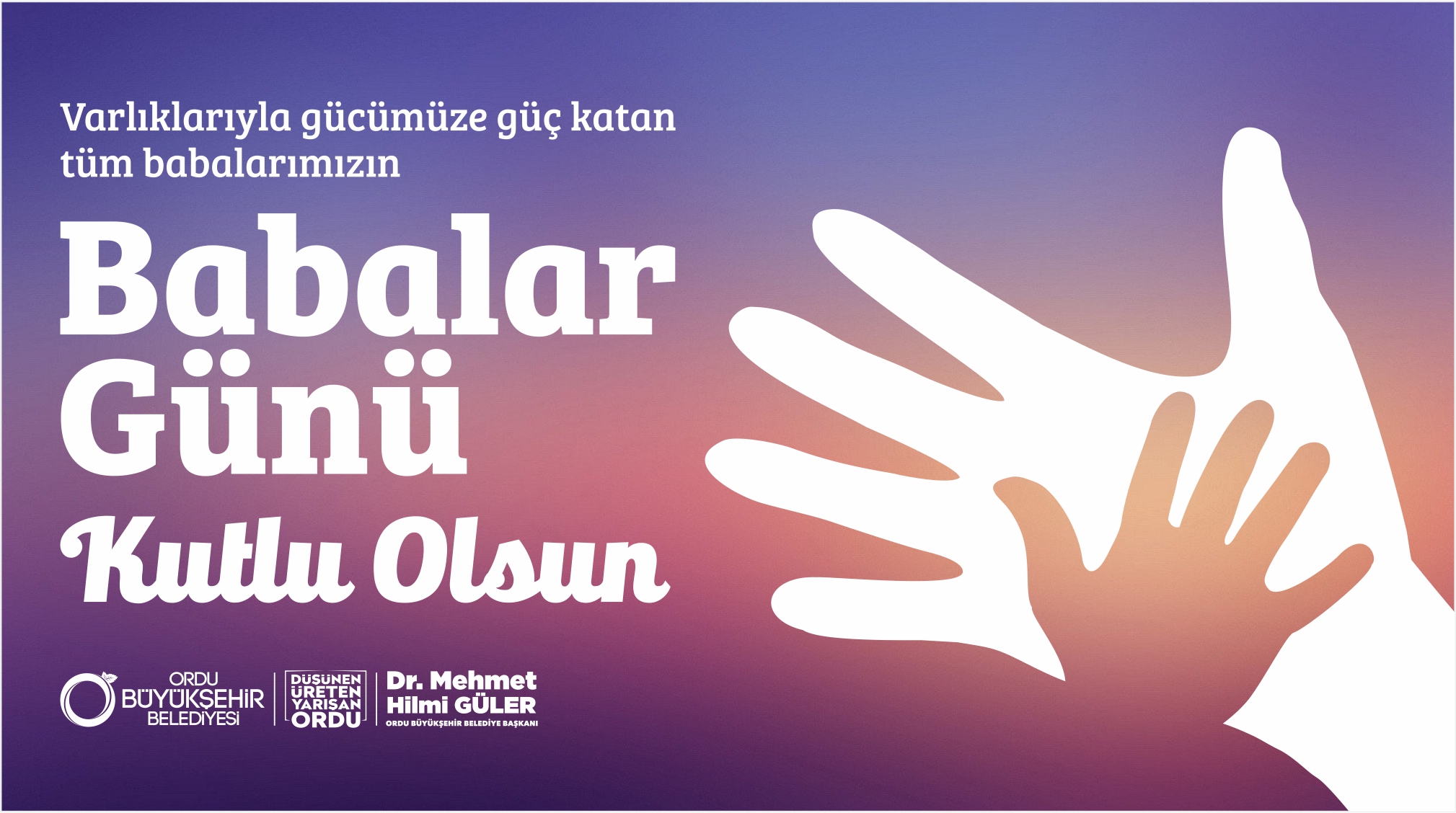 BABALAR GÜNÜ’NÜZ KUTLU OLSUN