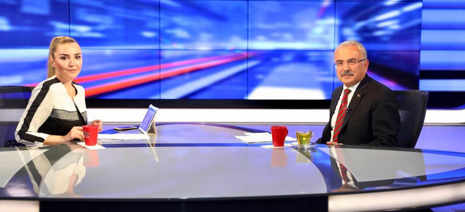 BAŞKAN GÜLER ALTAŞ TV’DE  “ORDU’YU YÖNETENLER” PROGRAMINA KONUK OLDU