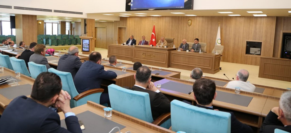 BAŞKAN GÜLER, BELEDİYE BAŞKANLARINI AĞIRLADI