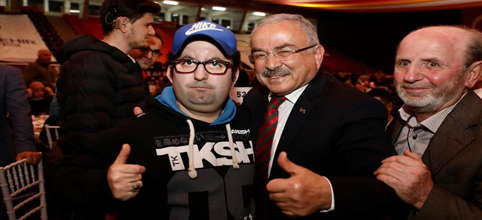 BAŞKAN GÜLER ENGELLİLER İLE BİR ARAYA GELDİ