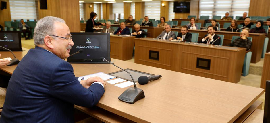 BAŞKAN GÜLER, MİMARLAR İLE BİR ARAYA GELDİ