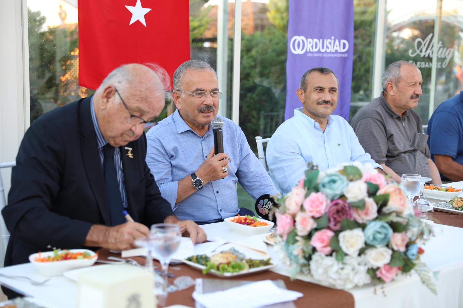 BAŞKAN GÜLER, ORDUSİAD ÜYELERİYLE BULUŞTU