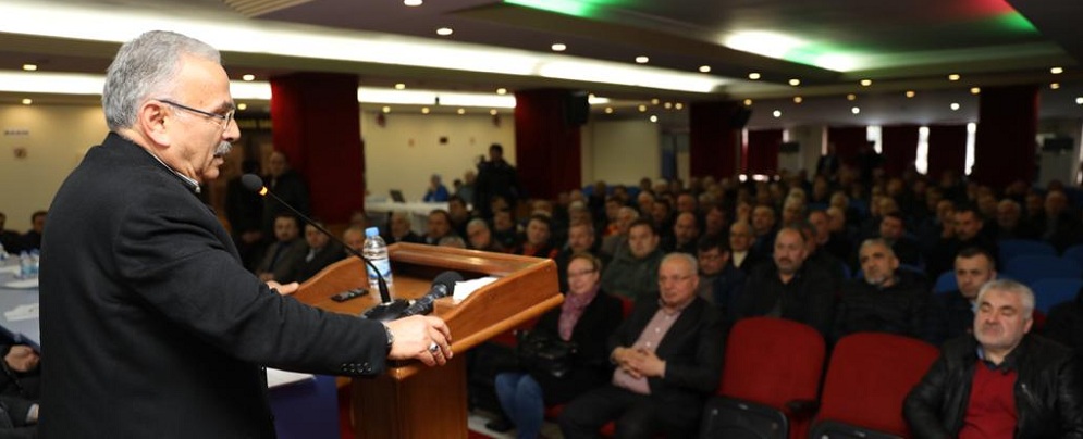 BAŞKAN GÜLER ŞOFÖRLER ODASIYLA BİR ARAYA GELDİ