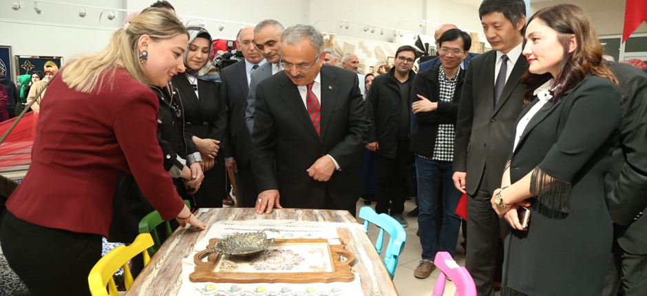 BAŞKAN GÜLER, “ÜRETEN ORDU MODELİNİ BU SERGİDE GÖRDÜK”