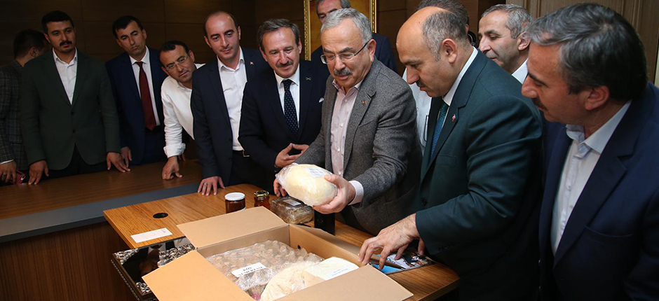 BAŞKAN GÜLER: “YÖRESEL ÜRÜNLERİN ÜRETİMİNİ TEŞVİK EDECEĞİZ”