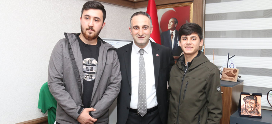 BAŞKAN VEKİLİ ATİK, AVRUPA ŞAMPİYONU’NU AĞIRLADI