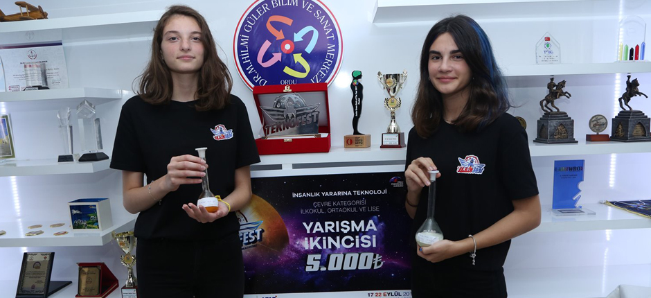 BİLSEM’İN ÇEVRECİ PROJESİNE ÖDÜL