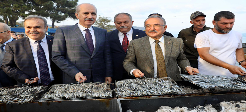 BİNLERCE KİŞİ HAMSİ FESTİVALİNE AKIN ETTİ