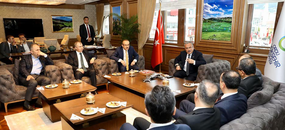 BÖLGE VALİLERİ BÜYÜKŞEHİRİ ZİYARET ETTİ