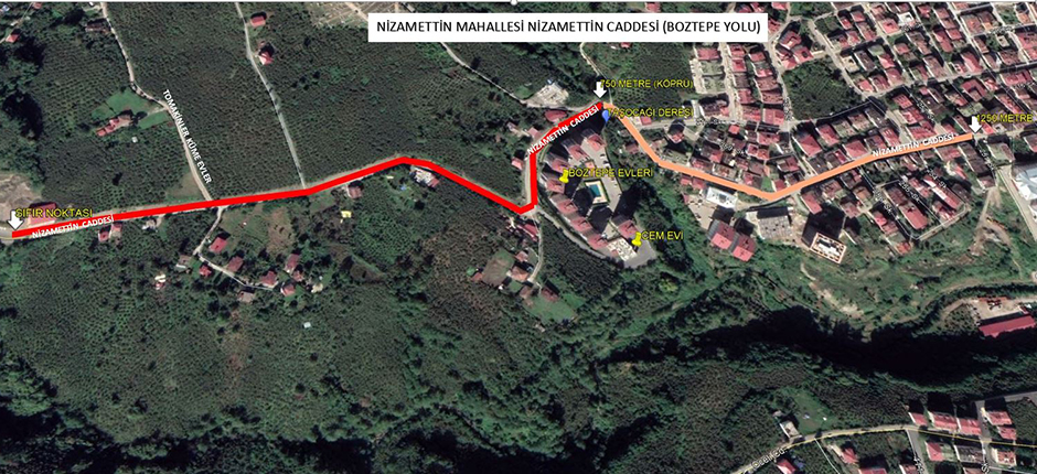 BOZTEPE YOLUNDA SON VİRAJA GİRİLDİ