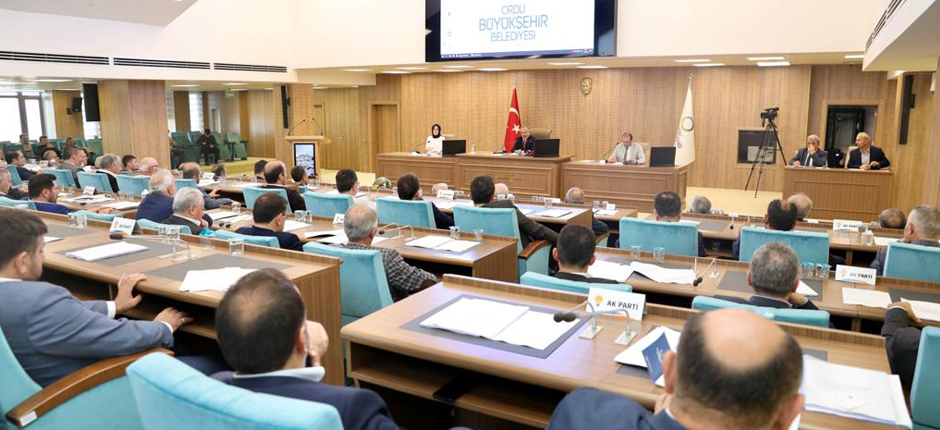 BÜYÜKŞEHİR BELEDİYE MECLİSİ TOPLANDI