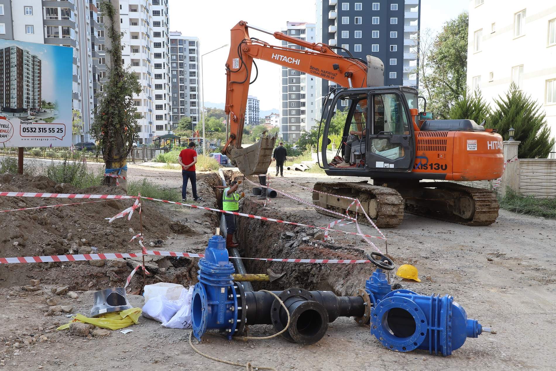 BÜYÜKŞEHİR, FATSA’NIN İÇME SUYU VE KANALİZASYON SORUNA NEŞTER VURDU