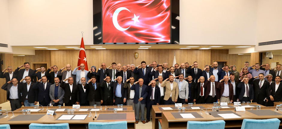 BÜYÜKŞEHİR MECLİSİNDEN 'BARIŞ PINARI HAREKÂTI’NA DESTEK