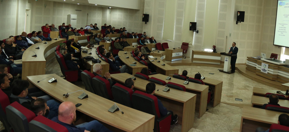  BÜYÜKŞEHİR PERSONELLERİNE ACİL DURUM EĞİTİMİ 