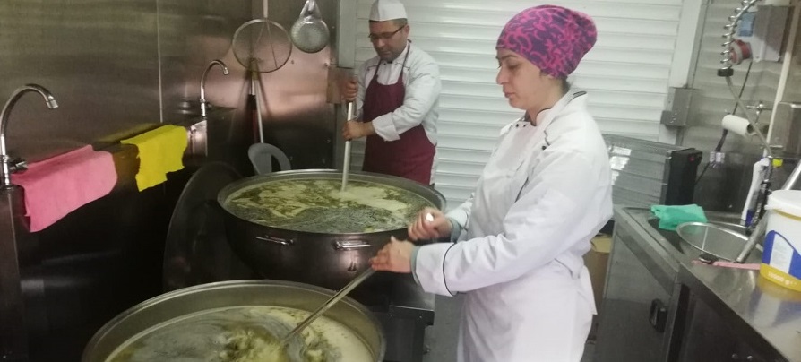 BÜYÜKŞEHİR SAĞLIK ÇALIŞANLARINI UNUTMADI