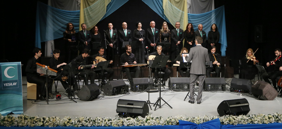 BÜYÜKŞEHİR VE YEŞİLAY İŞ BİRLİĞİNDE KONSER