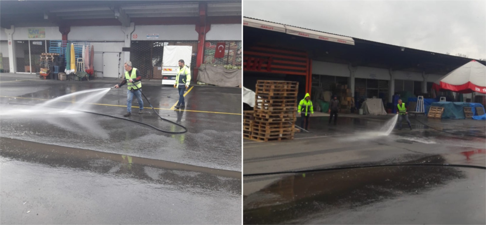 BÜYÜKŞEHİRDEN MEYVE SEBZE HALLERİNE DÜZENLEME