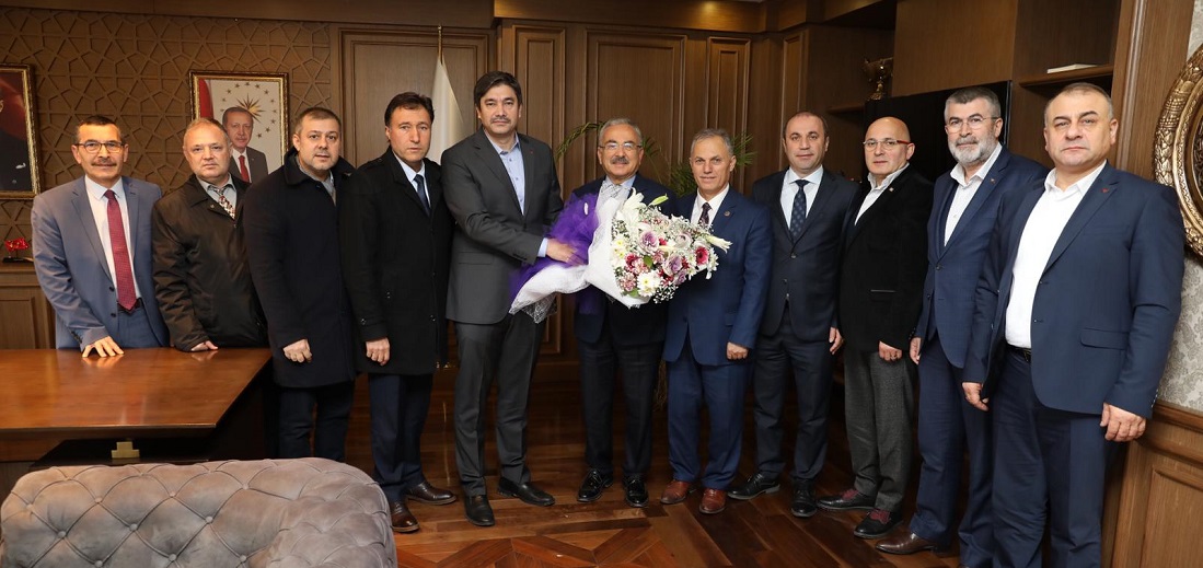 BÜYÜKŞEHİRE BEM-BİR-SEN GENEL BAŞKANI ZİYARETİ