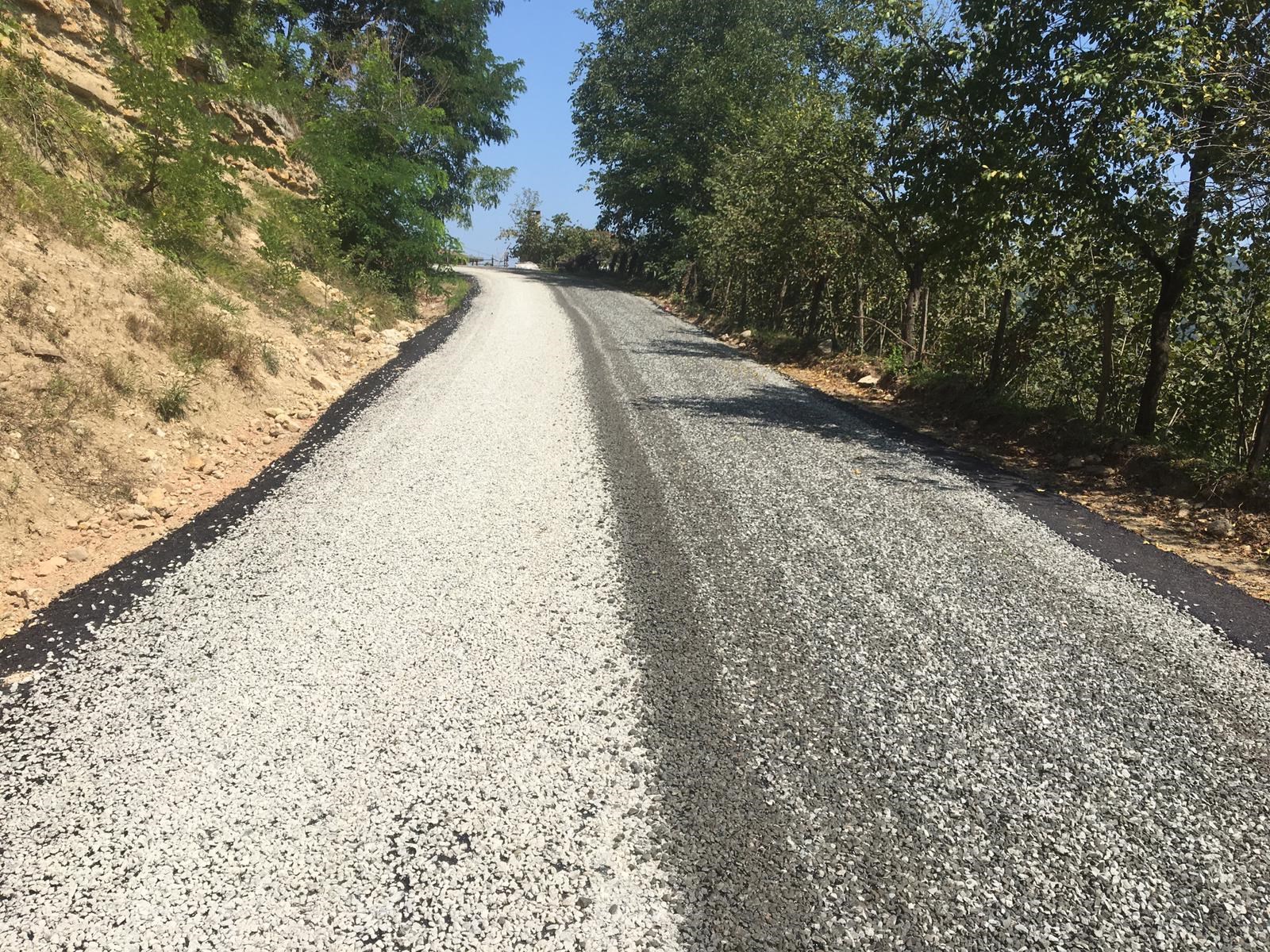 ÇAMAŞ’IN YOLLARI ASFALTLA BULUŞUYOR