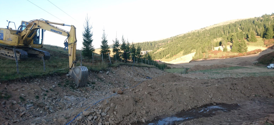 ÇAMBAŞI DOĞA TESİSLERİ KIŞA HAZIRLANIYOR