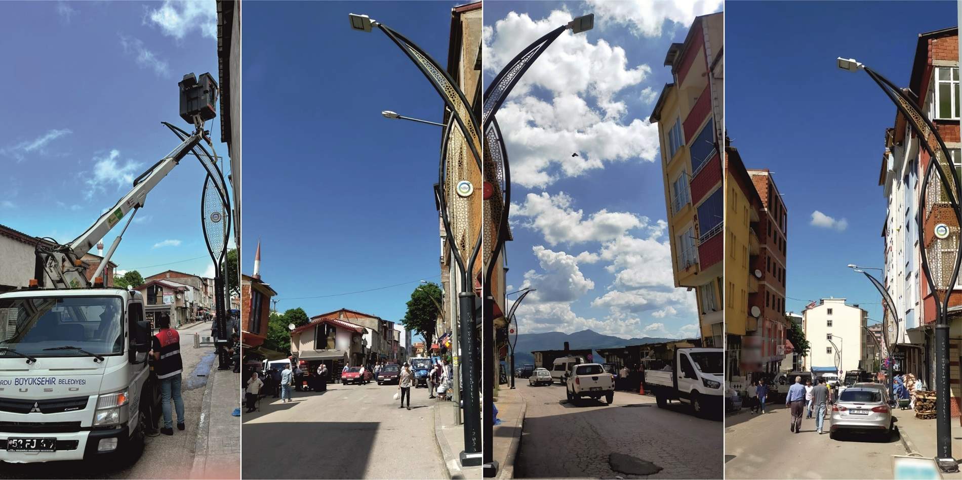 ÇAYBAŞI-İLKÜVEZ’DE AYDINLATMA ÇALIŞMALARI BAŞLADI