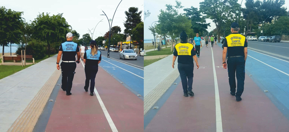 ÇEVRE VE TURİZM ZABITA EKİBİ GÖREV BAŞINDA