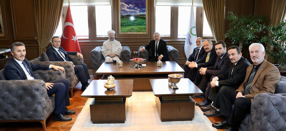 DİYANET İŞLERİ BAŞKANI ERBAŞ BÜYÜKŞEHİRDE