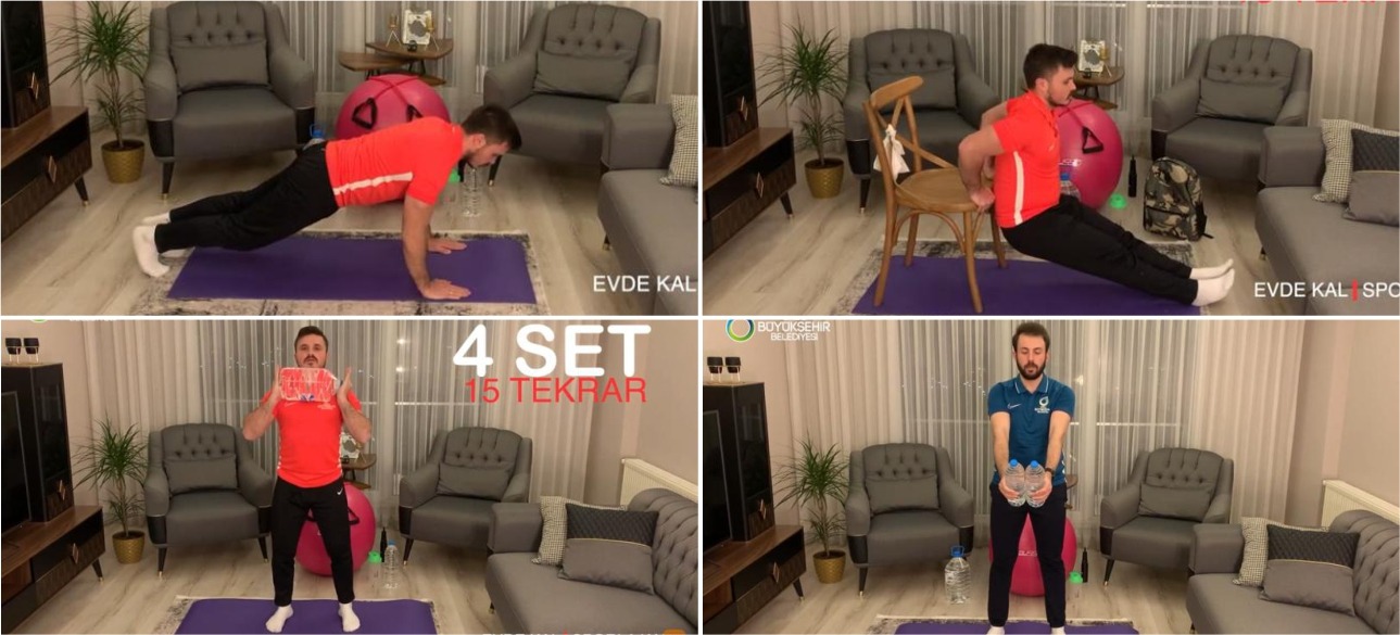 EN İYİ SPOR SALONU EVİNİZİN SALONU