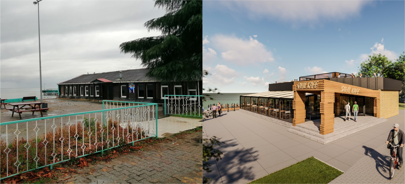 ESKİ ÖĞRETMENEVİ BİNASI KAFE OLUYOR