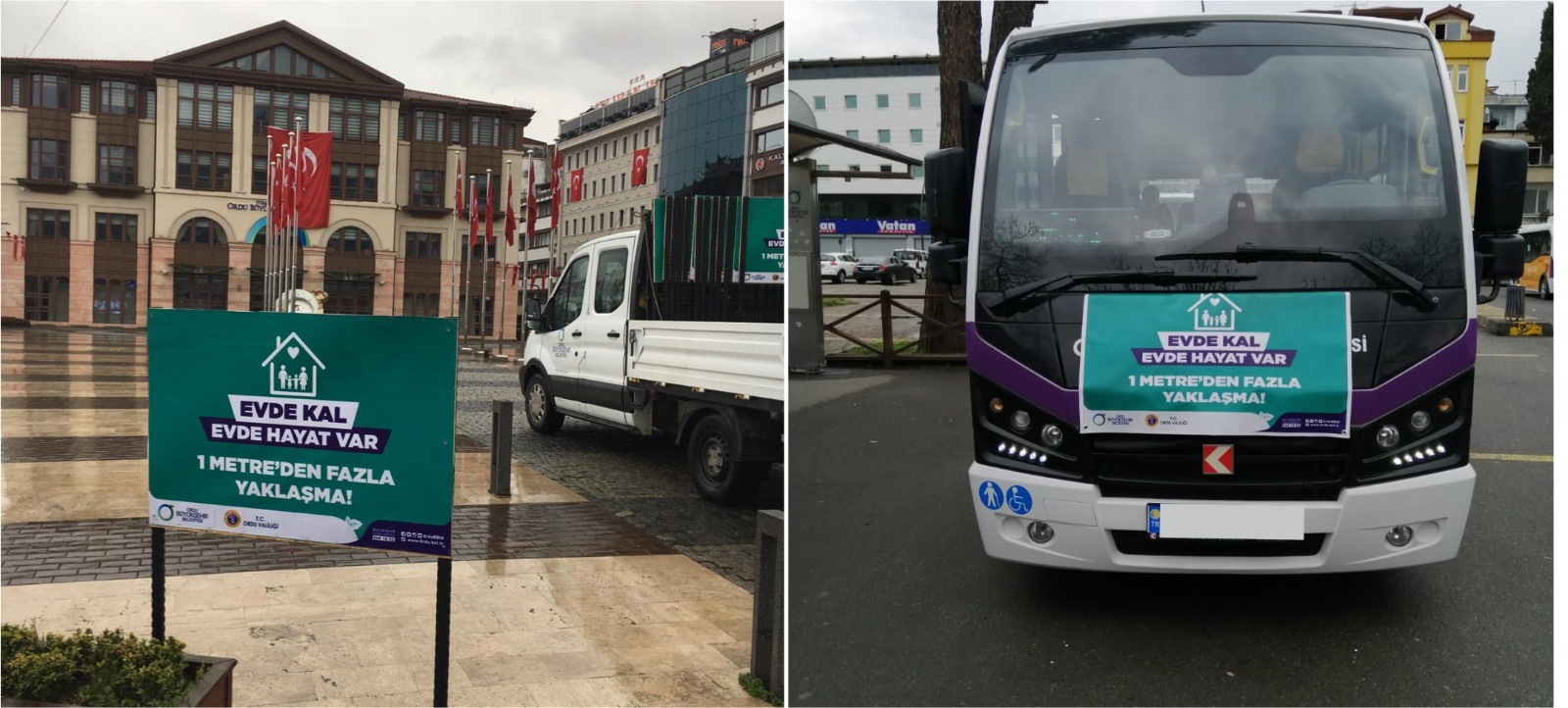 “EVDE KAL EVDE HAYAT VAR”