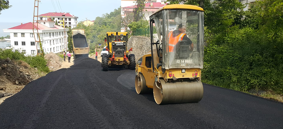 FATSA’DA ASFALT MUTLULUĞU