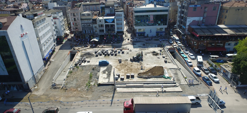 FATSA MEYDAN’DA ÇALIŞMALAR YENİDEN BAŞLADI