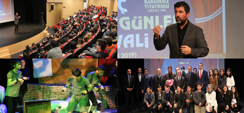 “GENÇ TİYATRO GÜNLERİ FESTİVALİ” SONA ERDİ