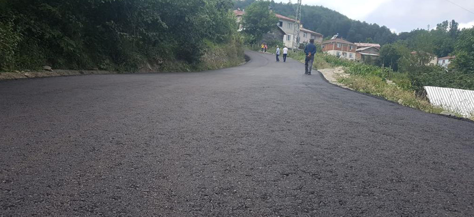 GÖLKÖY’E SICAK ASFALT KONFORU