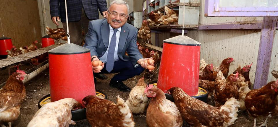 GÜLER’DEN TARIM PROJELERİNE DESTEK ZİYARETİ